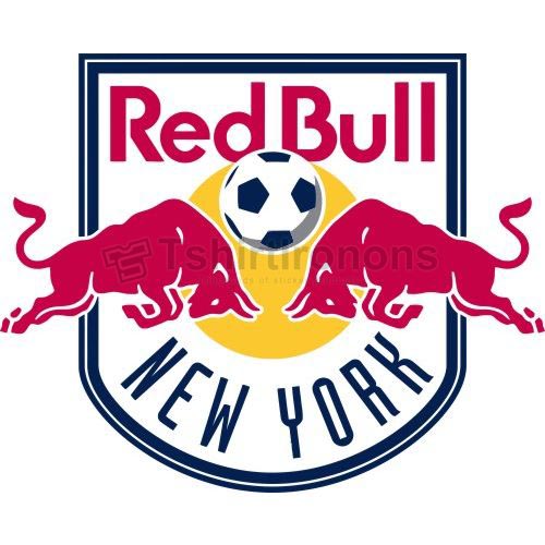 New York Red Bulls T-shirts Iron On Transfers N3391